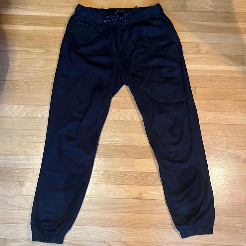 Routine Baseball Mens Black Jogger (Sz. L)